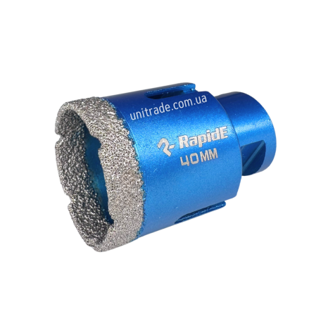 Алмазная коронка RapidE Evolution 40 мм М14 (НФ-00001368)