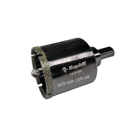 Коронка алмазная Rapide RapidE RED POINT с направляющим сверлом 40 мм (НФ-00000883)
