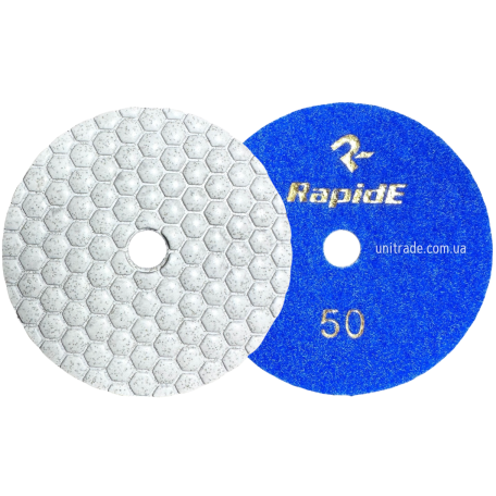 Алмазный шлифовальный диск RapidE (черепашка) DRY USE/Сухое шлифование 100 мм, №50 (НФ-00002261)