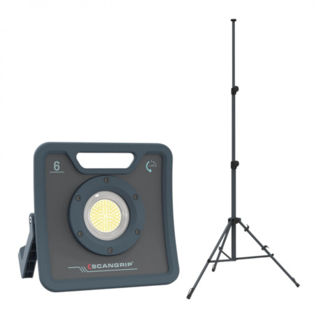 Прожектор переносной SCANGRIP 6000 lumen NOVA 6 + SCANGRIP TRIPOD 3M for Life (49.0595)