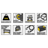 Візок складний вантажний STANLEY (SXWT-FT501)