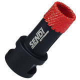 Алмазная коронка SENDI EXTREME 20 мм для керамики, керамогранита и камня М14 (01961204337)