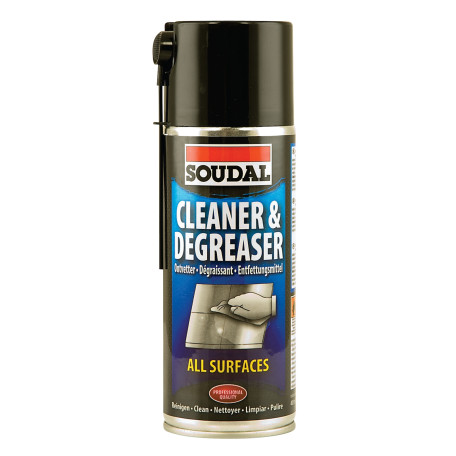 Очиститель и обезжириватель Soudal Cleaner & Degreaser, 400 мл (0000900000001000CD)