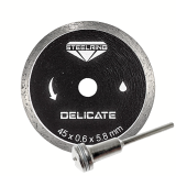 Алмазний диск STEELRING 45x0,6x5,8 мм з тримачем (PSB45H)