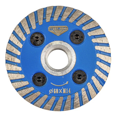 Алмазный диск Steelring 60 мм М14 для очистки клея под СВП (ESB60)