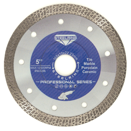 Алмазный диск STEELRING PROFESSIONAL 125х1.2 (HPFT125)