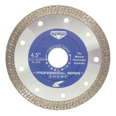 Алмазный диск STEELRING PROFESSIONAL 115 мм  (HPFT115)