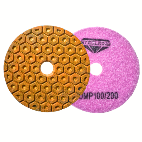 Алмазный шлифовальный диск (черепашка) Steelring 100 мм №200  (DUMP100/200)