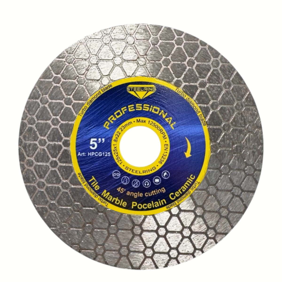 Алмазний диск шліфувальний STEELRING PROFESSIONAL Edge 125х1.8 (HPCG125)