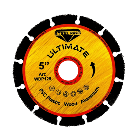 Алмазный отрезной диск Steelring ULTIMATE Woodwork 125x1,2x22,23 мм (WDP115)