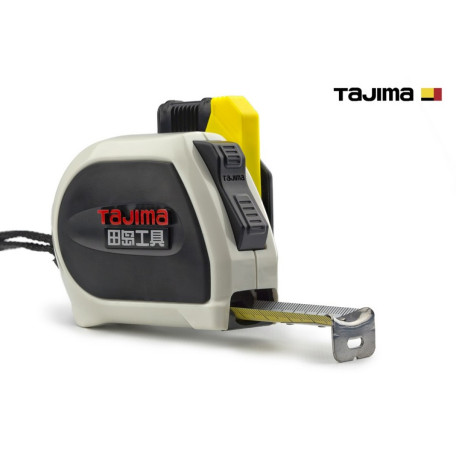 Рулетка строительная TAJIMA SIGMA SFSS2550-CHN 5 м с держателем на ремень и автостопом (1001-2608)