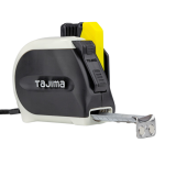 Рулетка будівельна TAJIMA SIGMA 5,5 м посилена стрічка, магнітна, з автостопом + тримач (1001-1900)