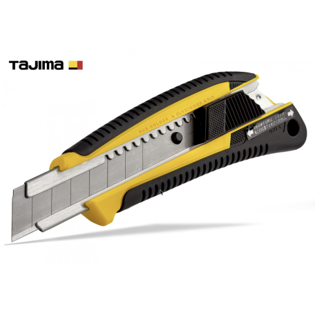 Ніж будівельний TAJIMA LC560B з висувним сегментним лезом 18 мм (1101-0214)(DC560YB)