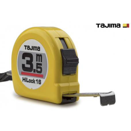 Рулетка строительная TAJIMA HI LOCK L16-35 3,5 м (1001-0033)