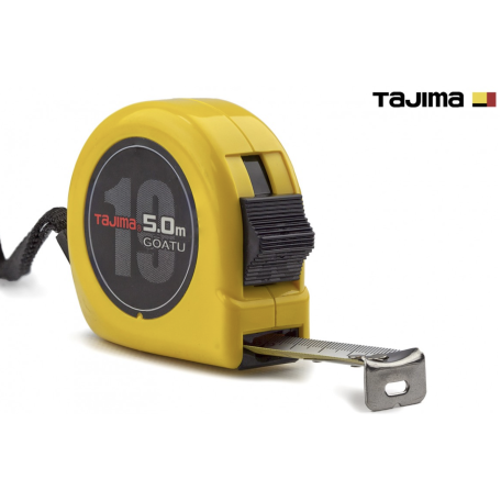 Рулетка строительная TAJIMA GOATU HI LOCK М19-50 5 м (1001-2438)
