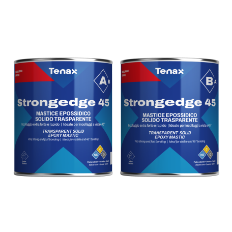 Эпоксидный клей Tenax StrongEdge 45 (A+B) прозрачный, 1+0,5л (TENAX45)