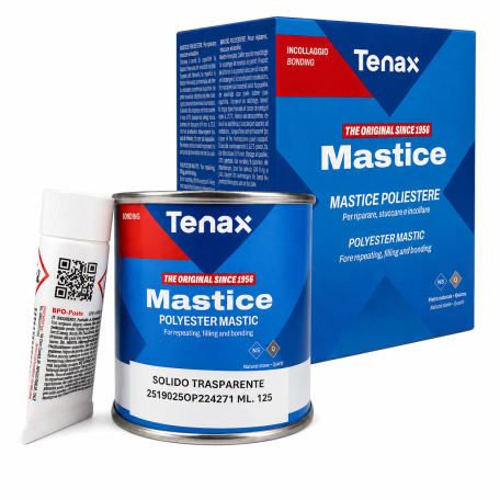 Клей-мастика для камня Tenax Solido Trasparente прозрачный, 125 мл (TENAX125T)