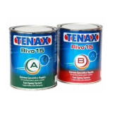 Епоксидний клей Tenax RIVO 15 (A+B) Nero (чорний), 1+1 л (RIVBLACK)