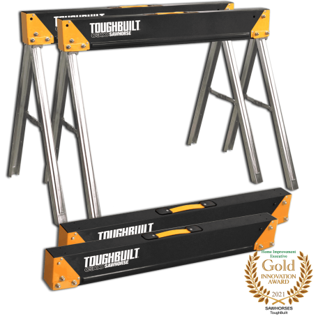 Козлы строительные складные 935x105x735 мм  TOUGHBUILT, 2 шт (TB-C300-2)