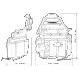 Сумка электрика ToughBuilt Journeyman Electrician + плечевой ремень (TB-CT-114)