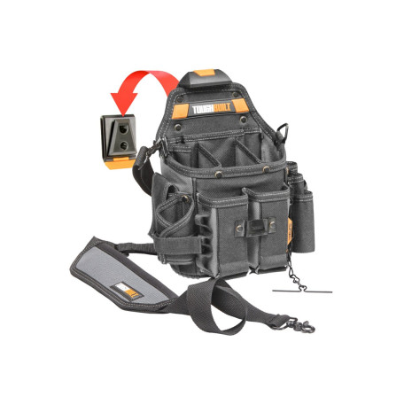 Сумка электрика ToughBuilt Journeyman Electrician + плечевой ремень (TB-CT-114)