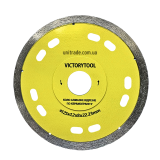 Алмазный диск для плитки VICTORYTOOL 125 мм 125х1,2х22,23 чистый рез (125200)