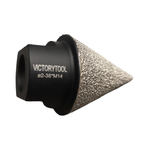 Фреза алмазная Victorytool 2-38 мм конусная M14 (23814)