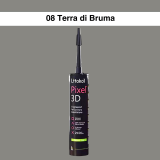 Силиконовый герметик LITOKOL Pixel 3D - 08 Terra di Bruma, 300 мл (PX3DTBR0121)