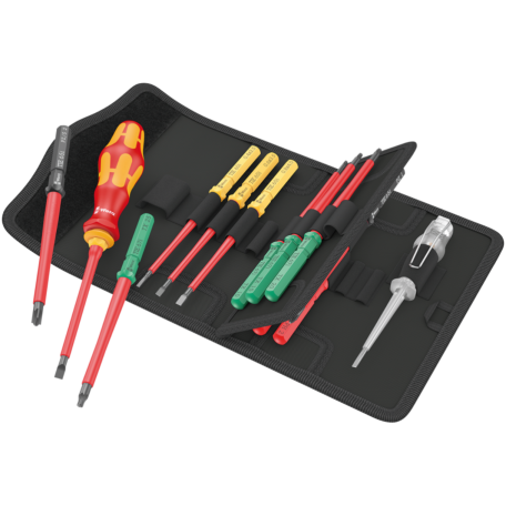 Отвертка со сменными насадками WERA Kraftform Kompakt VDE Universal 1 TIE, (05006607001)