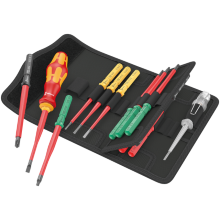 Викрутка зі змінними насадками WERA Kraftform Kompakt VDE 16 Universal 1 TIE (05006607001)