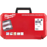 Набір коронок MILWAUKEE BiM Contractor Set 2-14шт (Ø 19, 22, 25, 29, 32, 35, 38, 44, 51, 57 мм) (4932464720)