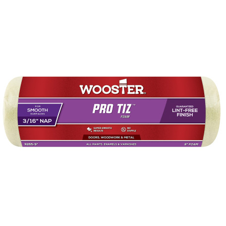 Малярный валик WOOSTER PRO TIZ поролоновый для гладких поверхностей, 23 см (R265-9)