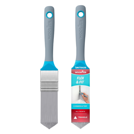 Кисть для углов Wooster FLEX & FIT с мягкой ручкой (8710)