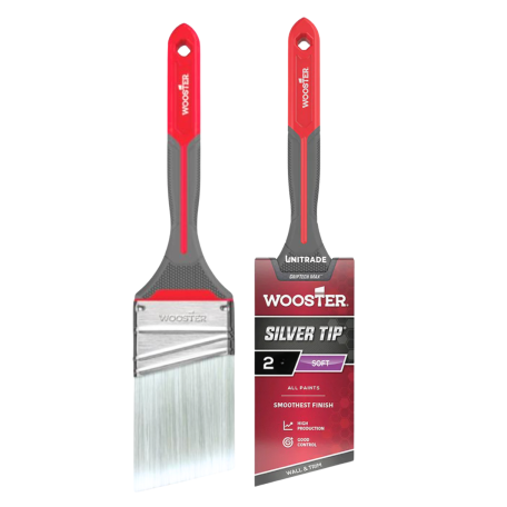 Кисть Wooster GRIP TECH MAX SILVER, с мягким ворсом (G5224-2)