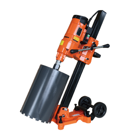 Бурильна установка DK-182 3,9 кВт 650об/хв  зі стійкою та нахилом 45° (DK-182/45)