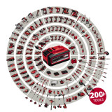 Шлифмашина для стен аккумуляторная Einhell TP-DW 18/225 Li - Solo (4259990)