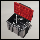 Пластиковый ящик  Einhell E-Case L с колесами (4540014)