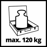 Пластиковый ящик  Einhell E-Case L с колесами (4540014)