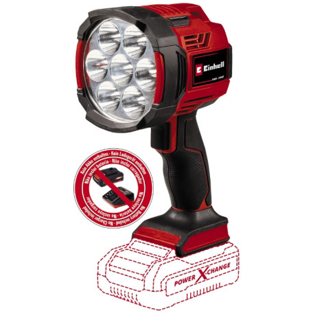 Фонарь аккумуляторный Einhell TE-CL 18/2500 LiAC - Solo (4514145)