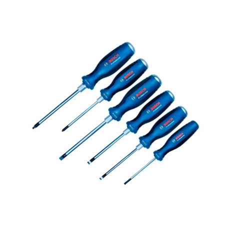 Набір викруток SL/PH BOSCH Professional, 6 шт (SL/PH) (1600A016BF)