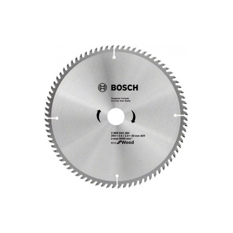 Пиляльний диск Bosch ECO WO 254x30 80 зуб. (2608644384)