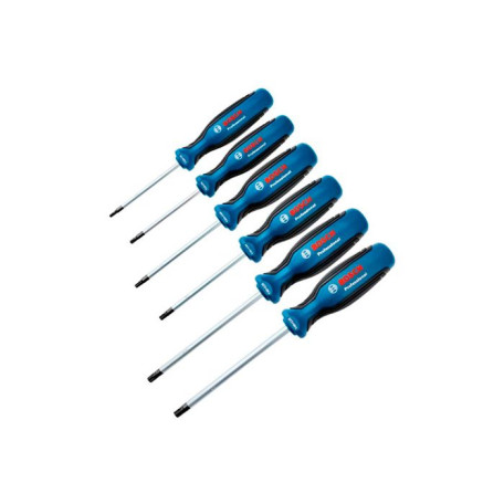 Набор отверток Torx Bosch Professional, 6 шт (1600A01V09)