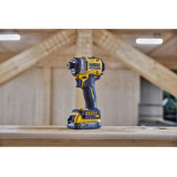 Шуруповерт ударний акумуляторний безщітковий DeWALT (DCF860E2T)