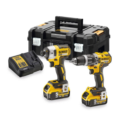 Набор из двух инструментов бесщёточных DeWALT (DCK266P2T)