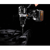 Набор из двух инструментов DeWALT аккумуляторных бесщеточных McLaren F1 TEAM LIMITED EDITION, 2 аккумулятора, зарядное устройство, TSTAK (DCK200MP2T)