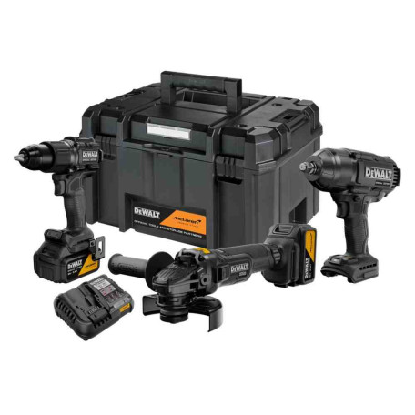 Набор из трёх инструментов аккумуляторных бесщеточных McLaren F1 TEAM SPECIAL EDITION DeWALT (DCK3222MP2T)