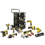 Набор из восьми инструментов бесщеточных DeWALT (DCK853P4)