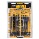  Набор перовых сверл DeWALT Black&Gold 12/14/16/18/20/22/25/28/32 мм. 9 шт. (DT70751)