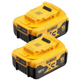 Акумуляторний комплект DEWALT DCB184P2 (2×5.0 А·год, XR Li-Ion, 18 В) (DCB184P2)