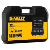 Набір торцевих головок DeWALT, 1/2", 22 предмети (DWMT19241-1)